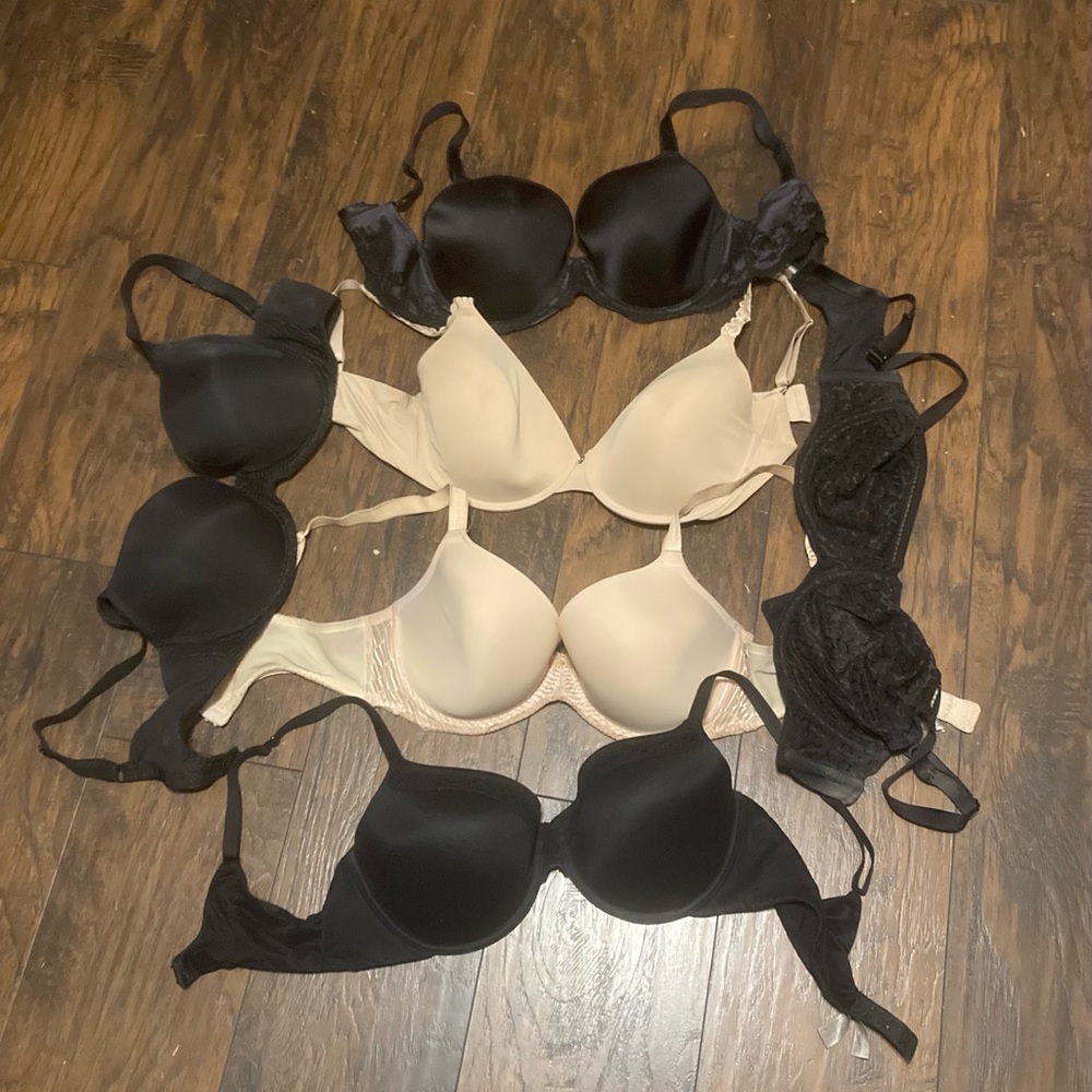 (5) 36DD and (1) 34 DDD bras!